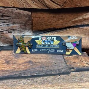 Bomber Crew Signature Edition Enamel Pin Set Airplane Pigeon Runner Duck Curve